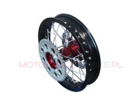 Kompletne koło tylne 1.85x12 alu kolor YCF