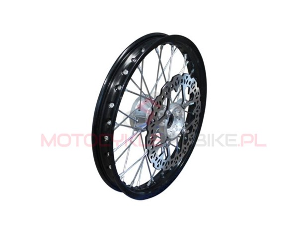 Kompletne koło przednie 1.4x12 alu kolor YCF