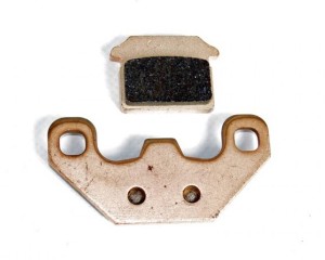 Tylne klocki hamulcowe - miedziane MRF (małe)