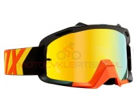 Gogle FOX Air Space Preme black/yellow (szybka orange spark + clear)