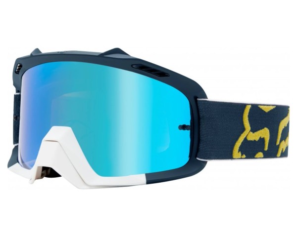 Gogle FOX Air Space Preme navy/red (szybka blue spark + clear)