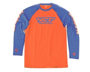 T-shirt z długim rękawem YCF Orange
