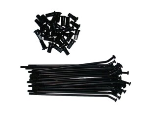 Szprychy 12' - 13,5 cm (32 szt.) - czarne YCF