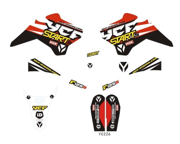 Okleina standard 2016 start 125s YCF