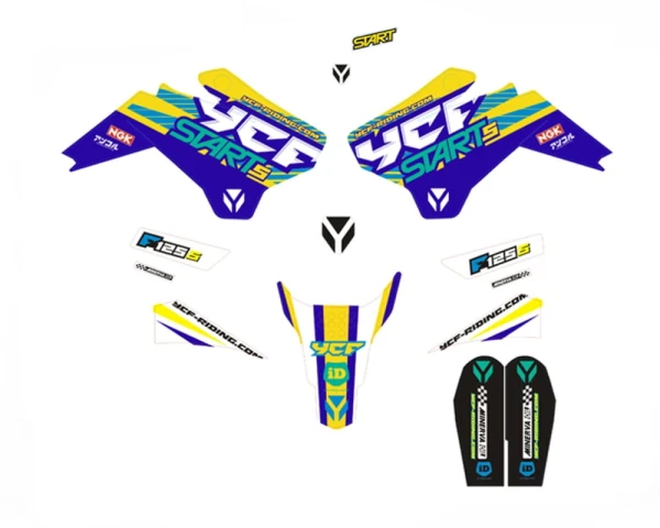 Okleina standard 2018 Start 125s YCF
