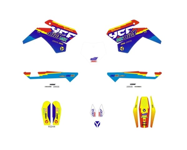 Okleina standard 2017 BIGY MX 190 YCF