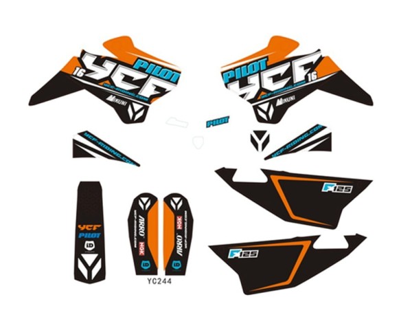 Okleina standard 2016 pilot 125 YCF