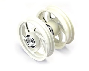 Zestaw kół Supermoto biały YCF 2017