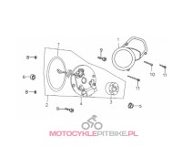 Lewa pokrywa silnika 120/140 MRF