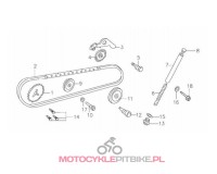 Łańcuszek rozrządu 140 MRF