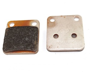 Klocki hamulcowe tył duże miedziane pitbike MRF