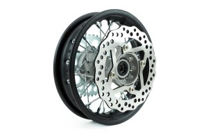 Kompletne koło tylne 1.85x10 stalowe z tarczą i zębatką 2020 YCF