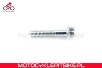 Śruba lewej pokrywy silnika M6x28 Kayo 155 MRF - motocyklepitbike.pl.jpg