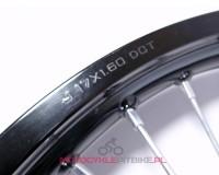 Felga 17 przód 1.6x17' stalowa